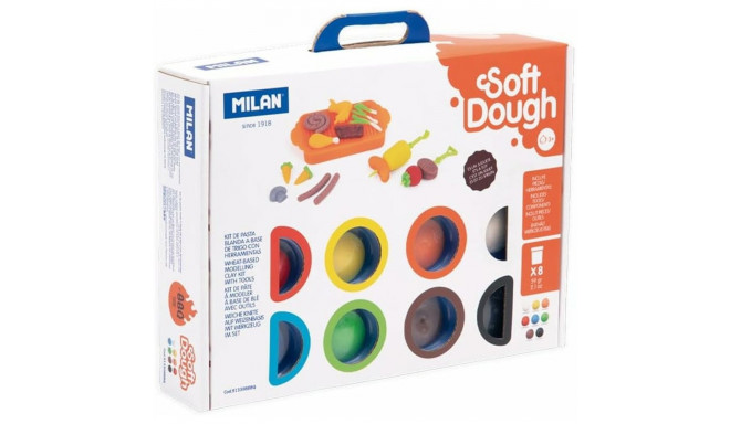 Modelējoša pasta Milan Soft Dough BBq Daudzkrāsains