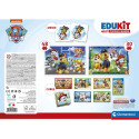 4 Pužļu Komplekts The Paw Patrol Clementoni Edukit