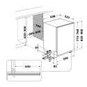 Integreeritav nõudepesumasin Whirlpool W8IHT58T