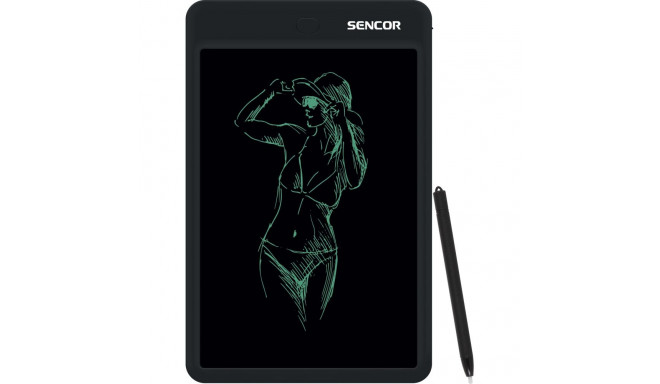 Digital LCD writing and drawing tablet 14" Sencor SXP040BK