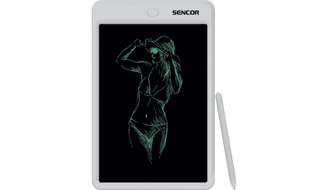 Digital LCD writing and drawing tablet 10" Sencor SXP030WH