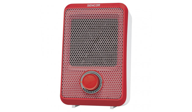 Hot air fan heater Sencor, red