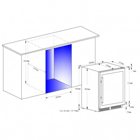 Veinikülmik Climadiff CBU51S2B