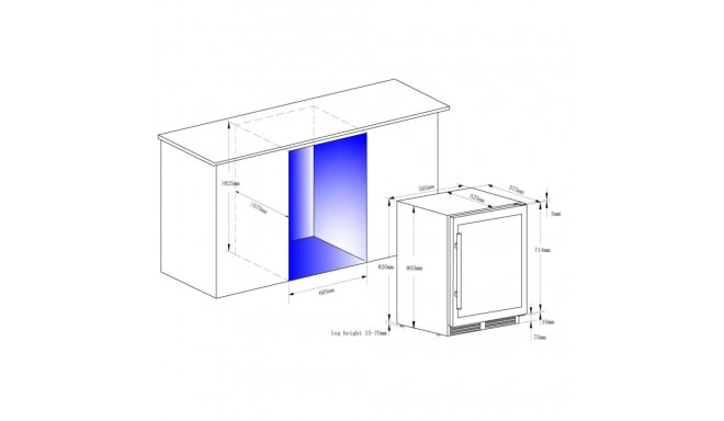 Wine cooler Climadiff