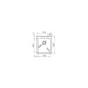 Sink Pyramis Istros 41x50 white