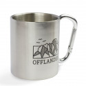 Offlander camping mug with a steel carabiner OFF_CACC_03