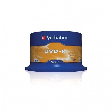 VERBATIM DVD-R 4,7GB 16X CAKE*50 43548