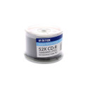 TRAXDATA CD-R 700MB 52X VINYL WHITE INKJET PRINTABLE CAKE*50 901CK5VINYLIW