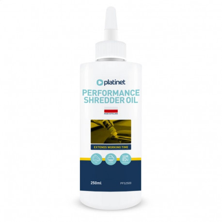 PLATINET PERFORMANCE OIL FOR PAPER SHREDDERS 250ML [45549]