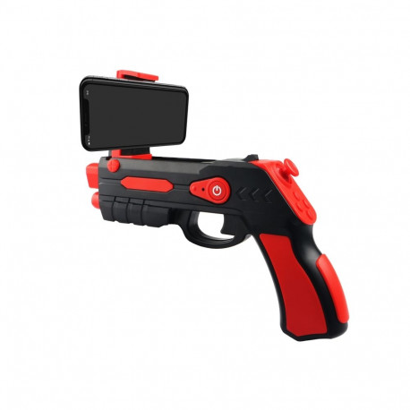 OMEGA REMOTE AUGMENTED REALITY GUN BLASTER BLACK+RED [44098]