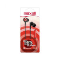 MAXELL EARPHONES IN-TIPS IN EAR STEREO WITH MICROPHONE RED 304012.00.CN