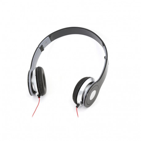 FREESTYLE HI-FI STEREO HEADPHONES FH4007 MIC AUDIOBEAT BLACK [41867]