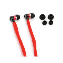 FREESTYLE SHOELACE EARPHONES + MIC FH2112 RED [42780]