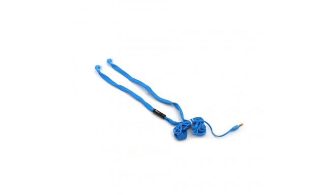 FREESTYLE SHOELACE EARPHONES + MIC FH2112 BLUE [42777]