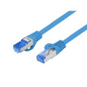 PATCHCORD CAT.6A S/FTP LSZH CCA 2M BLUE FLUKE PASSED LANBERG