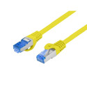 PATCHCORD CAT.6A S/FTP LSZH CCA 3M YELLOW FLUKE PASSED LANBERG