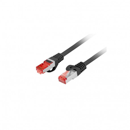 PATCHCORD CAT.6 S/FTP LSZH CU 1.5M BLACK FLUKE PASSED LANBERG