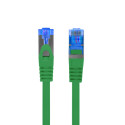 PATCHCORD CAT.6A S/FTP LSZH CCA 0.5M GREEN FLUKE PASSED LANBERG