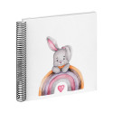 WALTHER KIDS ALBUM WIRE-O 25X25 CM BUNNY MALIN