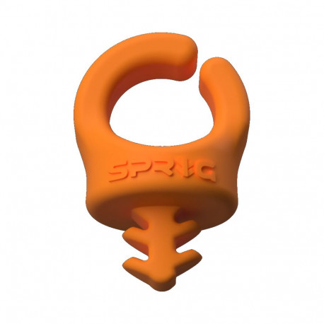 Sprig kaablihoidikud 1/4" 6 tk, oranž