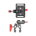 SMALLRIG 2989 BATTERY PLATE MINI V-MOUNT W CRAB CLAMP