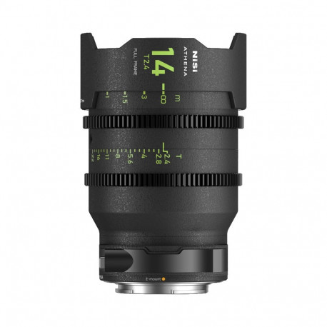 NiSi kinobjektiiv Athena Prime 14mm T2.4 E-Mount