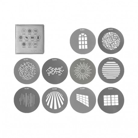 Nanlite GOBO Set 1 for PJ-BM