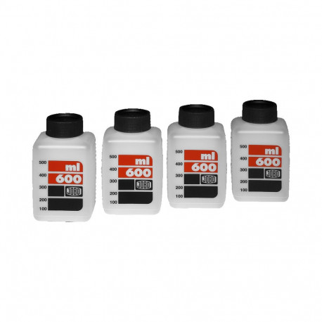 JOBO Bottle Kit 600ml (4x 600ml white)