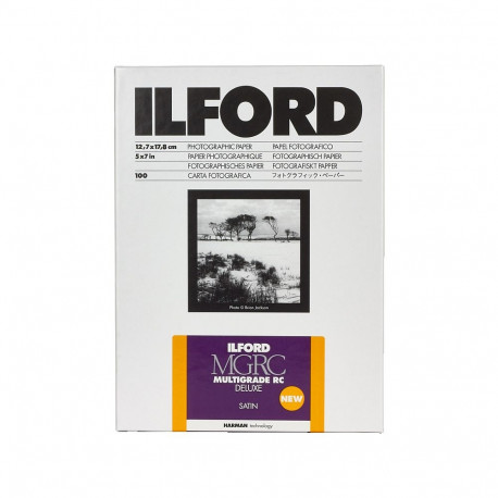 Ilford Multigrade RC Deluxe 17.8x24cm 100, satiin