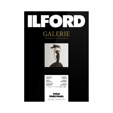 Ilford fotopaber Galerie Gold Fibre Pearl 290g A2 25 lehte
