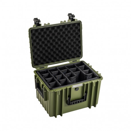 BW Outdoor Cases Type 5500 / Bronze green (divider system)