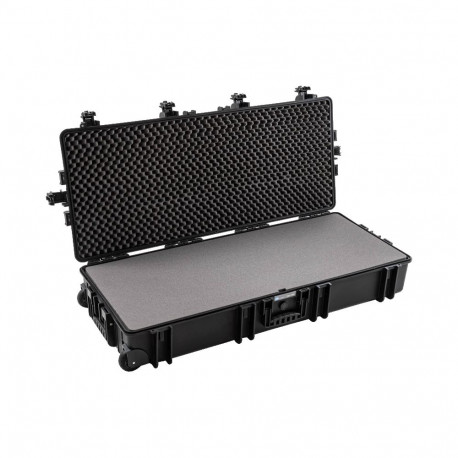 BW Outdoor Cases kohver Type 7200 relvale/püssile/kitarrile vahtvooderiga, must