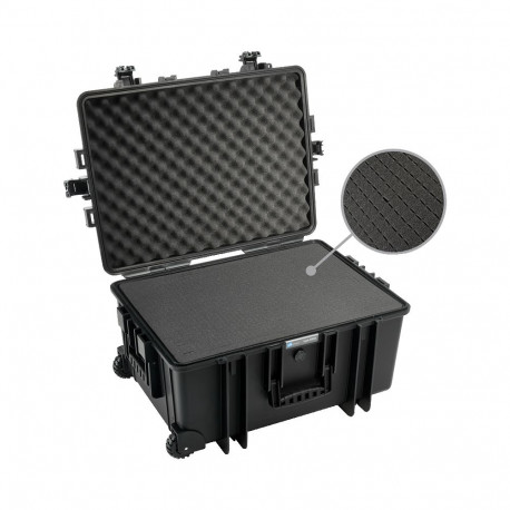 BW Outdoor Cases Type 6800 / Black (pre-cut foam)