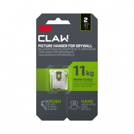 3M kipsplaadi konks Claw 11kg 2 tk