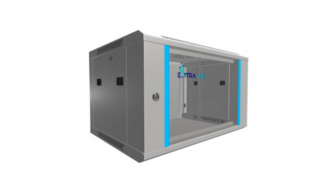 ExtraLink serveri seinakapp 6U 600x450, hall