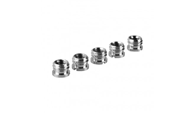 SMALLRIG 1610 THREAD ADPT 1/4" - 3/8" THREAD 5PCS