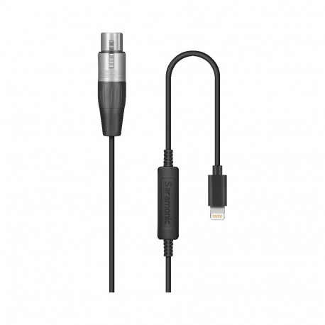 Saramonic adapter LC-XLR pesaga Apple seadmetele