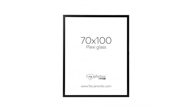 Focus Soul Black 70x100 Plexi