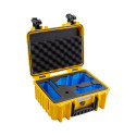 BW OUTDOOR CASES TYPE 3000 FOR DJI AIR 3 / YELLOW