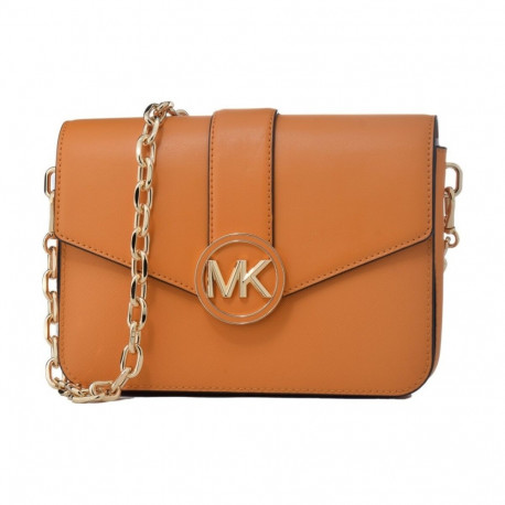 Naiste Kotid Michael Kors 35S2GNML2L-HONEY-COMB Oranž 23 x 5 x 17 cm