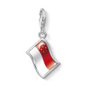 Naiste Pärlid Thomas Sabo 1210-603-10 Punane Hõbedane (1 cm)
