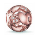Naiste Pärlid Thomas Sabo K0132-416-14 Roosa kuld (1,1 cm)