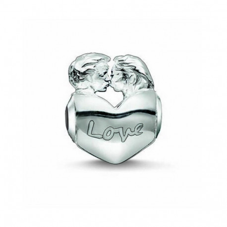 Naiste Pärlid Thomas Sabo K0162-001-12 Hõbedane 1,2 cm