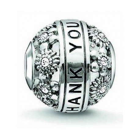 Naiste Pärlid Thomas Sabo K0213-643-14 Hõbedane 1 cm