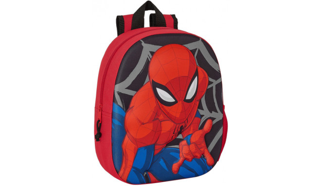 Spiderman рюкзак, черный/красный