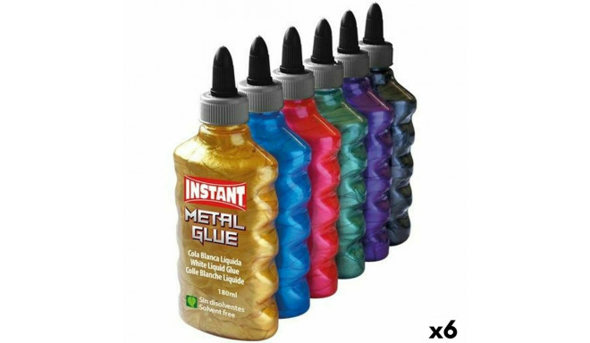 Tūlītēji Sacietējoša Līme INSTANT Metal Glue 180 ml 6 Daudzums Daudzkrāsains