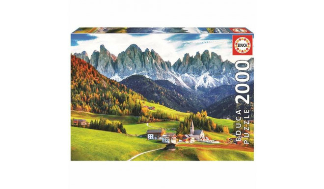Puzzle Educa Autumn in the Dolomites 2000 Pieces