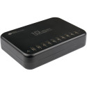 "USB Desktop Schnellladestation 120W 10-Port 10xUSB-A GoodConnections Black"
