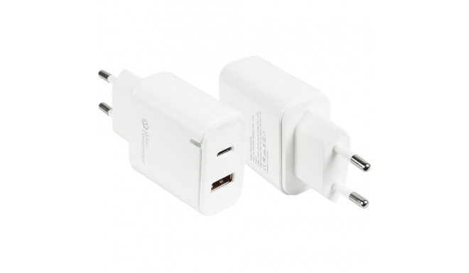 "GoodConnections Charger 20W 2-Port USB-A/USB-C Weiß"