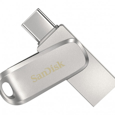 "STICK 256GB USB 3.1 SanDisk Ultra Dual Drive Luxe Type-C silver"